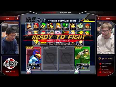SSS: B4B - Ted (Falco, Sheik) vs Odey (Capt. Falcon) - Singles Round 1 Pool A7 LR2