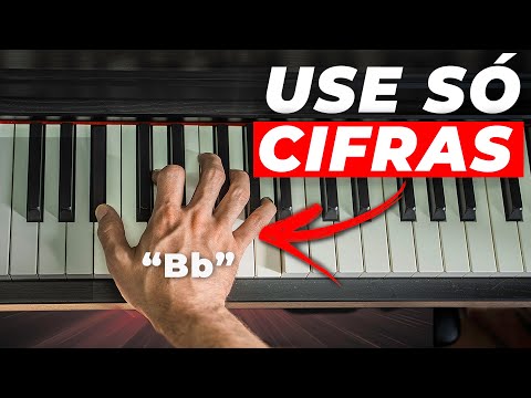 Como tocar TECLADO usando só CIFRAS (nada de partitura)