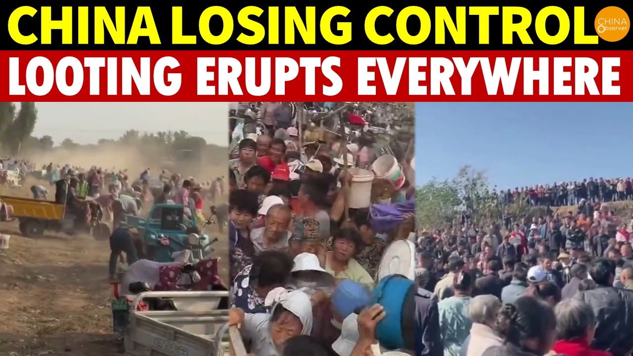 China On The Brink: Widespread Looting, Rural Revolts Erupt Across The Country