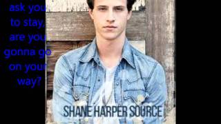 Shane Harper Wait For Me Lyrics.wmv