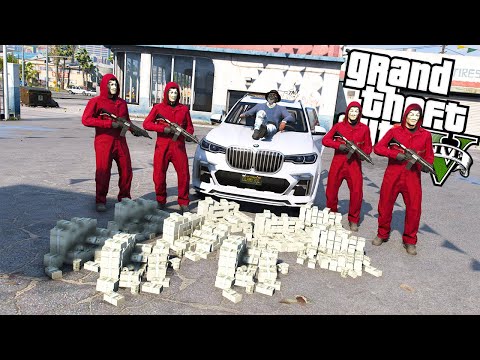 la NUOVA RAPINA in BANCA con FRANKLIN -  GTA 5 MOD VITA DA GANGSTER (7) #14