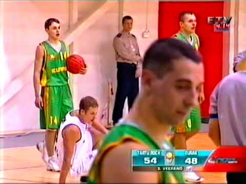 FIBA Champions Cup North 2002/2003 06.11.2002 Tartu Rock vs Ekaterinburg Euras II poolaeg