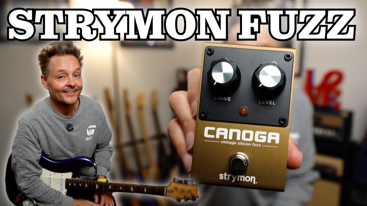 New Strymon Canoga Vintage Silicon Fuzz - YouTube
