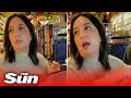 ‘Karen’ accuses black man of stealing her phone before it starts ringing in her OWN PURSE