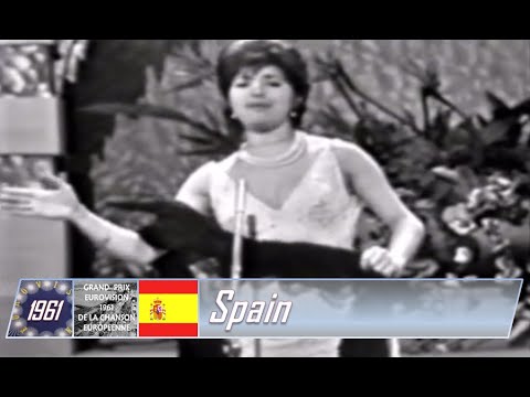 eurovision 1961 Spain 🇪🇸 Conchita Bautista - Estando contigo