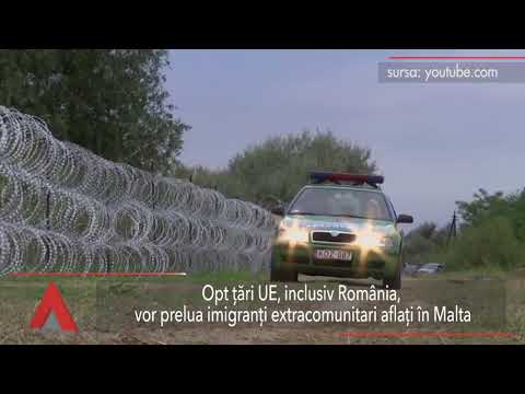 Stiri Mediafax 10 Ianuarie - România va prelua migranți salvați din Mediterană