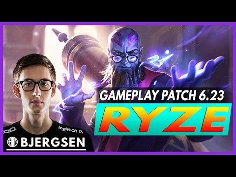 308. TSM Bjergsen - Ryze vs Riven - Mid - November 27th, 2016 - Patch 6.23 - PreSeason 7