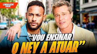BRAD PITT TIRA SARRO DE NEYMAR!