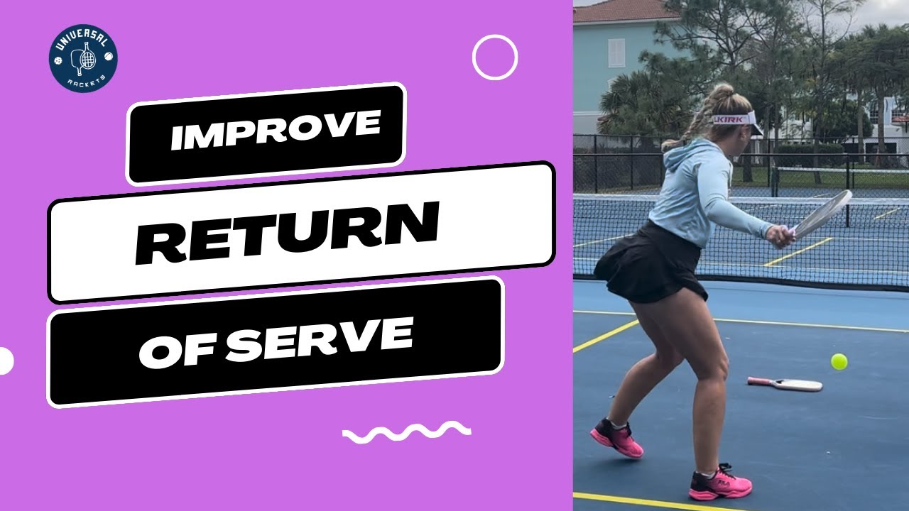 How To INSTANTLY Improve Your Return Of Serve In Pickleball