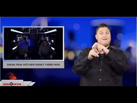 Sneak peak into new Disney theme park (ASL - 5.30.19)