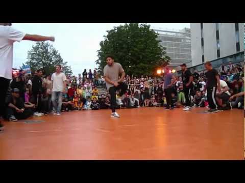 Deine Lieblingsbreaker VS Style Crax -- Finale Elbcoast Underground Battle 2012 @STAMP Festival