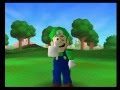 Mario Golf N64 Get Character Mode Luigi VS Yoshi