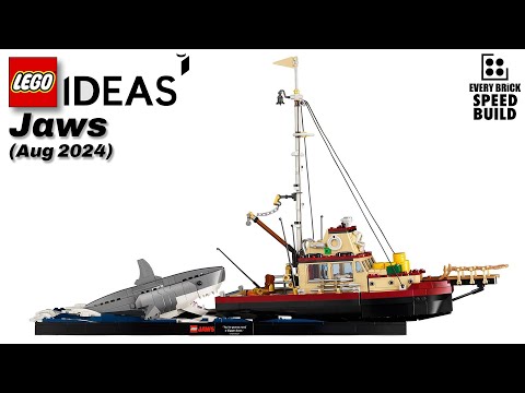 LEGO Jaws - Ideas 21350 Speed Build (60fps)