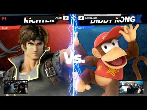 Sink or Swim 157 Winners Semis - Asotil (Richter) vs JumboJack (Diddy Kong)