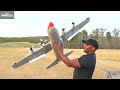 Maiden Flight and Review of the Avios C-130 V2 Scale Turboprop Including a Late Evening Sortie by RCPlaneReviewer