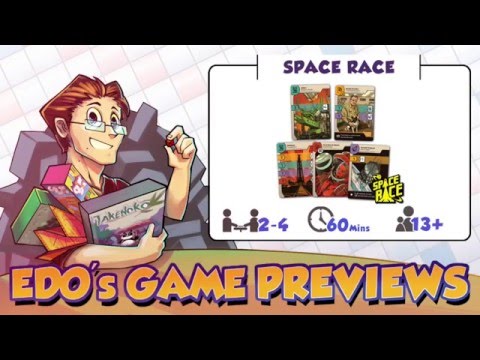 Edo's Space Race: The Card Game Review (KS Preview)