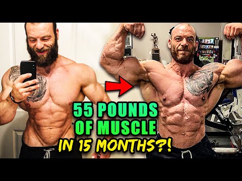 Ben Pollack Gained 55 Pounds Of Muscle In Only 15 Months... Is That Even Possible?