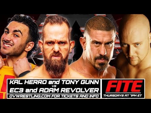 Kal Herro & Tony Gunn vs. EC3 & Adam Revolver  OVW tv 03.02.2023