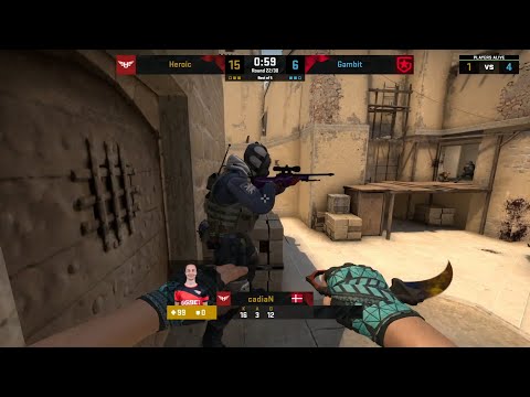 cadiaN clutch best round of his life...