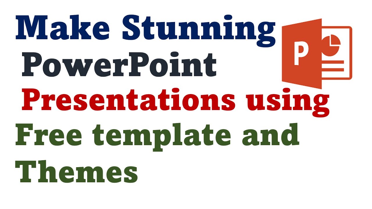Create a Stunning Presentation in Minutes with PowerPoint Themes and Templates