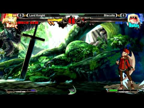 GGXrd @ TSB Christmas Miracle - TS Lord Knight (Millia) vs Biscuits (Zato-1) [720p/60fps]