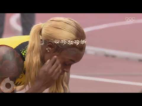Beautiful Elaine Thompson Herah Wins The Womens 100M 🏃🏃