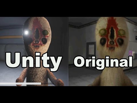 Side-by-Side SCP: Containment Breach Classic vs Unity version 0.6