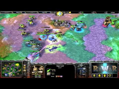 PraDo (ORC) vs WaN (UD) - Game 1 - WarCraft 3 gameplay - RN67