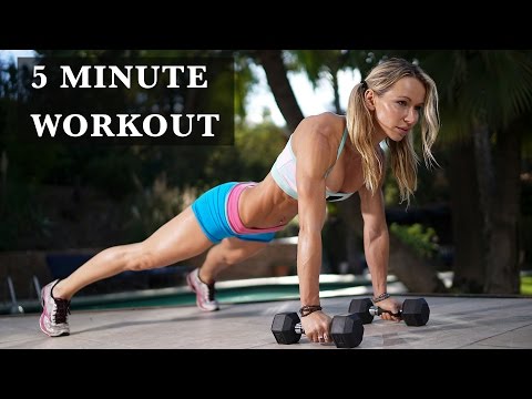 5 Minute Fat Burning Workout #95