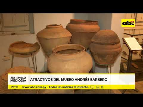 Atrativos do Museu Andrés Barbero