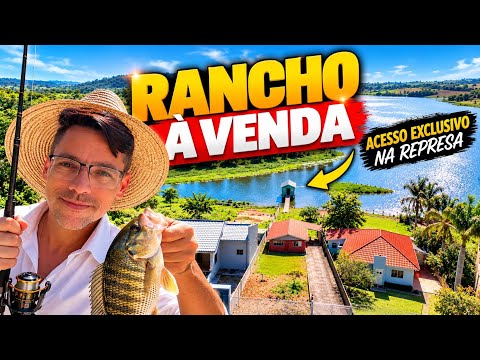 Rancho acesso na represa R$ 400.000,00
