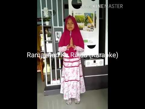 Karaoke Ramadhan Ku rindu Cordelia Azzahra