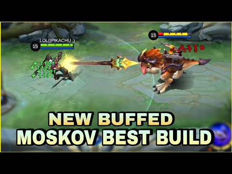 MOSKOV BEST BUILD AFTER BUFF | TOP 1 GLOBAL MOSKOV | MLBB