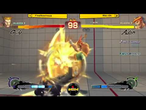 Finelikewine49 (GU) vs Riki-Oh (AD/BI) - Losers Finals - AE 2012 - GameClucks Thursdays #23