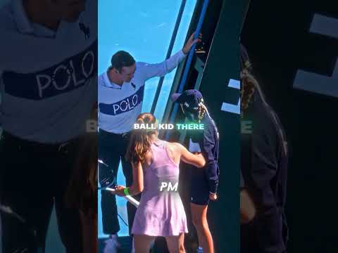 Tennis Player Went To Help Ball Kid Who Fainted❤️ | Zeynep Sönmez