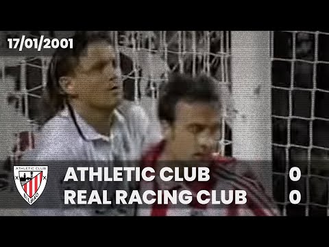 ⚽️ [Copa del Rey 00/01] 1/8 final (Vuelta) I Athletic Club 0 - Real Racing Club 0 I LABURPENA
