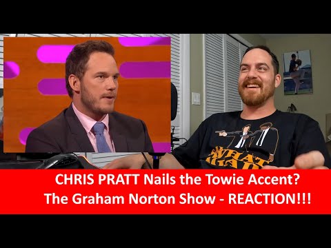 American Reacts CHRIS PRATT Absolutely Nails TOWIE Accent - The Graham Norton Show REACTION