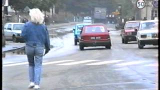 preview picture of video 'Kamieniec Ząbkowicki - wysoka woda 1996(???)'
