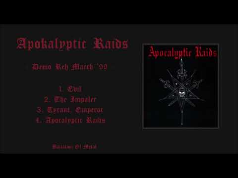 APOKALYPTIC RAIDS - Demo Reh March '99 (FULL DEMO) Brazil