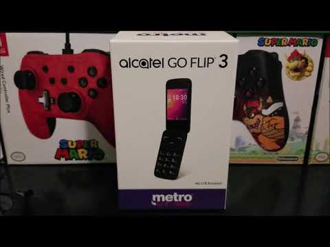 Metro by T-Mobile Alcatel Go Flip 3 "Unboxing"