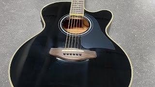Video thumbnail for Yamaha CPX700II Acoustic Guitars by Robin Smith