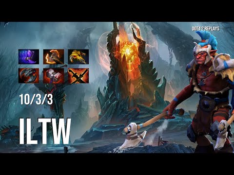 Dota 2 Pro Gameplay   ILTW   Troll Warlord   10 3 3   High Skill Dota 2