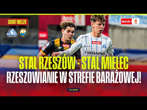 SUMMARY: STAL RZESZÓW - STAL MIELEC. 5 GOALS! BETLIC 1 LIGA - ROUND 11