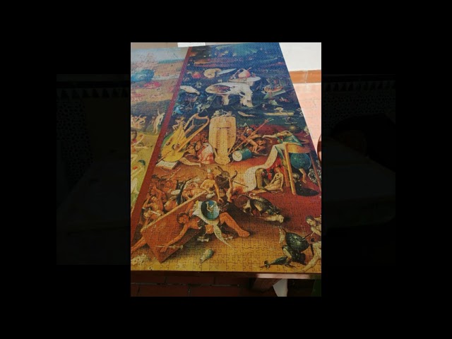 Vídeo relacionado con Educa - Puzzle de 2000 Piezas para Adultos | El Jardín de Las Delicias. Incluye Pegamento Fix Puzzle. A Partir de 14 años (18505)