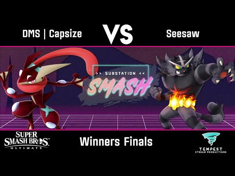 DMS | Capsize (Greninja) VS Seesaw (Incineroar) - Winners Finals   Substation Smash: Final Form