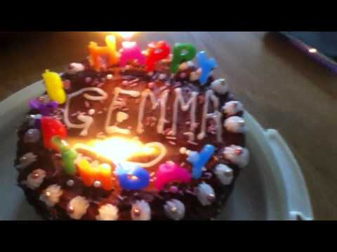 Happy b day Gemma the lost cake