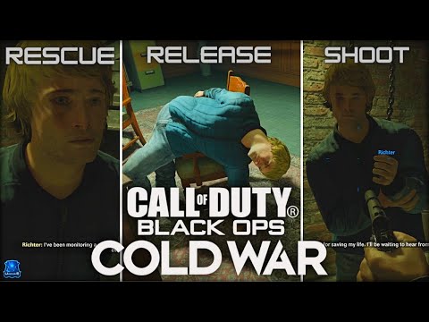 Call of Duty: Black Ops Cold War - Campaign Rescue or Shoot Richter ? (Kill or Capture Anton Volkov)