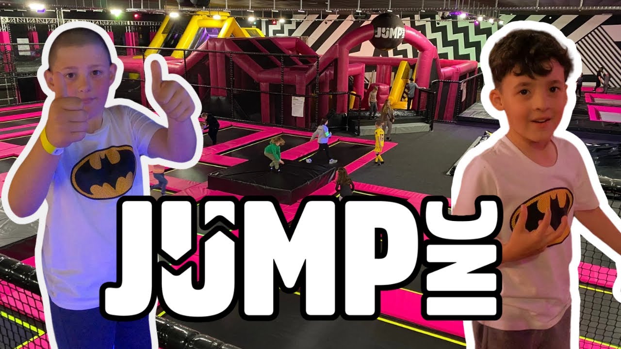 INSIDE Jump Inc Urban Adventure Playground & Trampoline Park - Air Hop