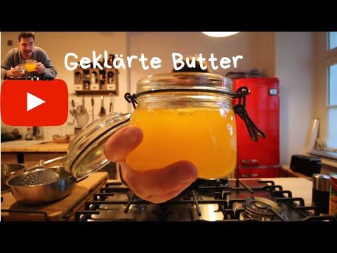 Ghee selber machen / Butter klären in 3 Minuten!