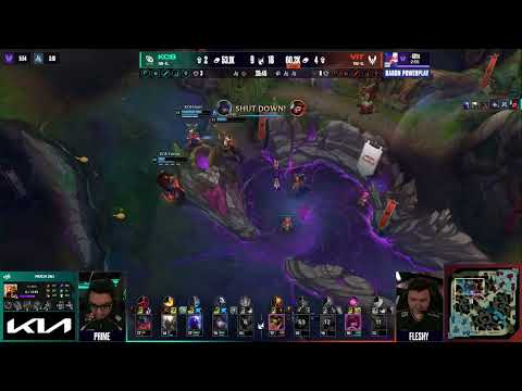 Insane baron steal in the KCB vs VIT match — pure timing and clutch play! Nice one!GGWP for VIT!